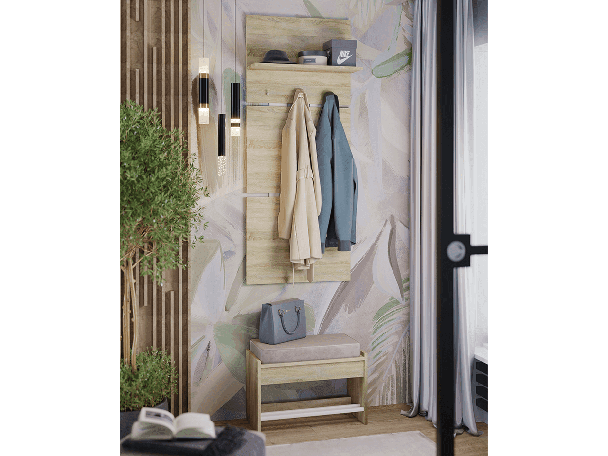 Вешалка сек. № 1 (Эдем-1, модульная) - фото 2