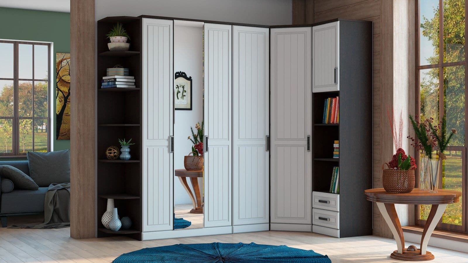 Вешалка сек. 2 (Венеция-1, модульная) - фото 3