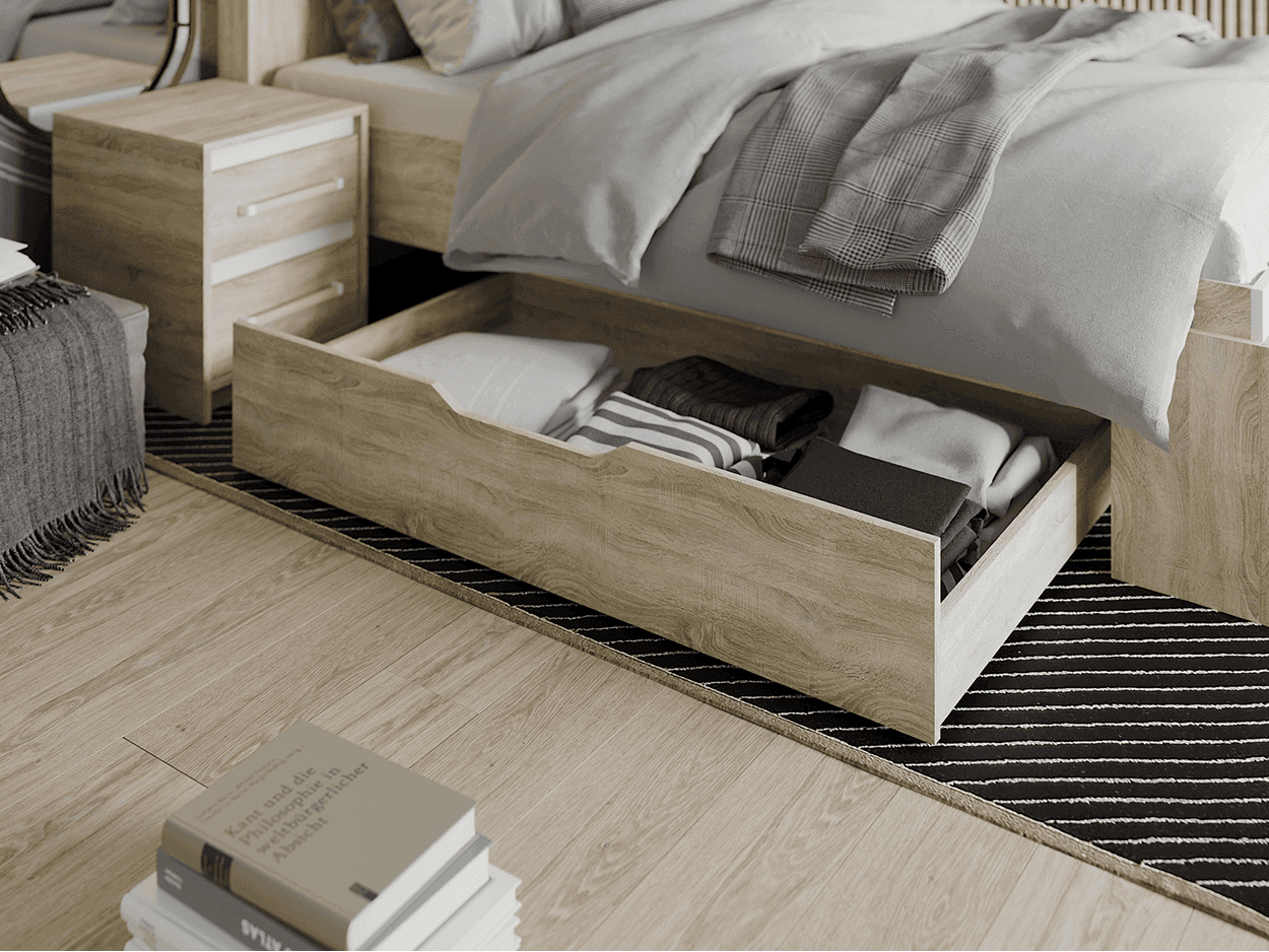 Выдвижной ящик для кровати 1600 сек. № 11 (Эдем-1, модульная) - фото 2