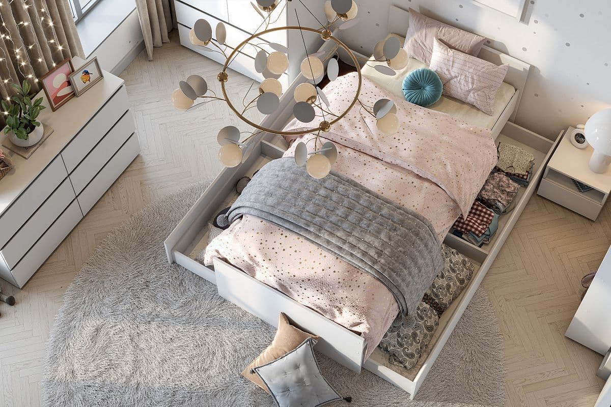 Ящик для кровати (Токио, модульная) - фото 4