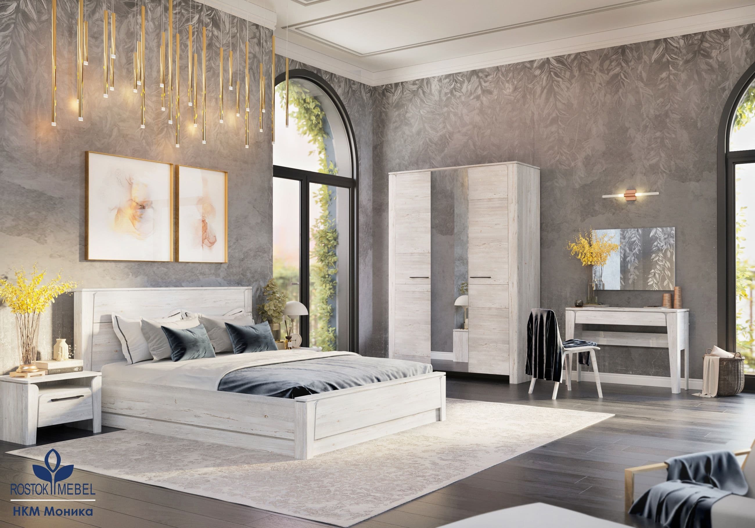 Зеркало навесное (Моника, модульная) - фото 2