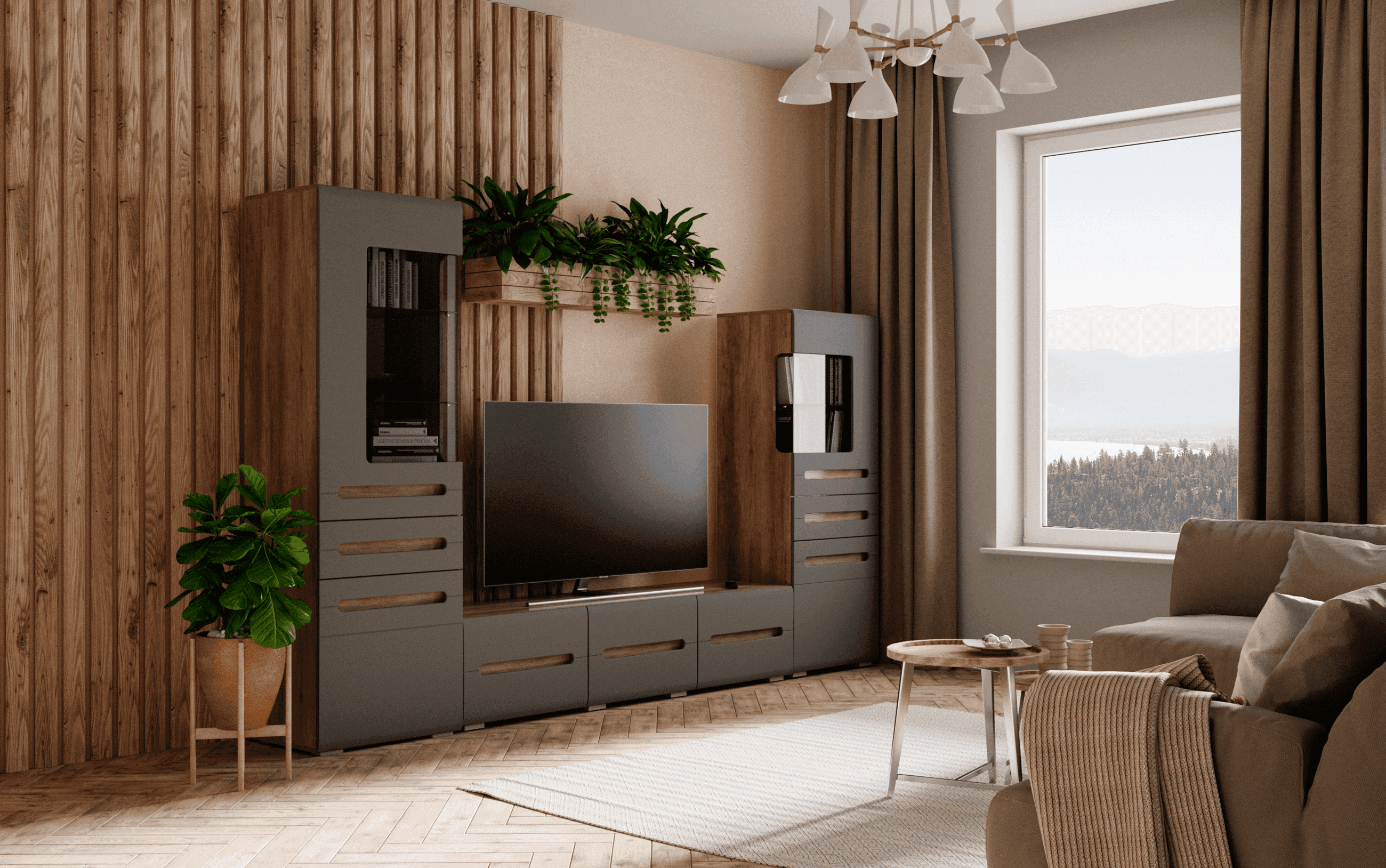 Гостиная Наоми Графит