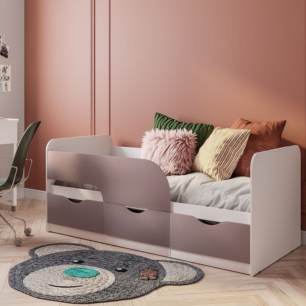 Кровать КР-22 Стандарт Шарли Пинк