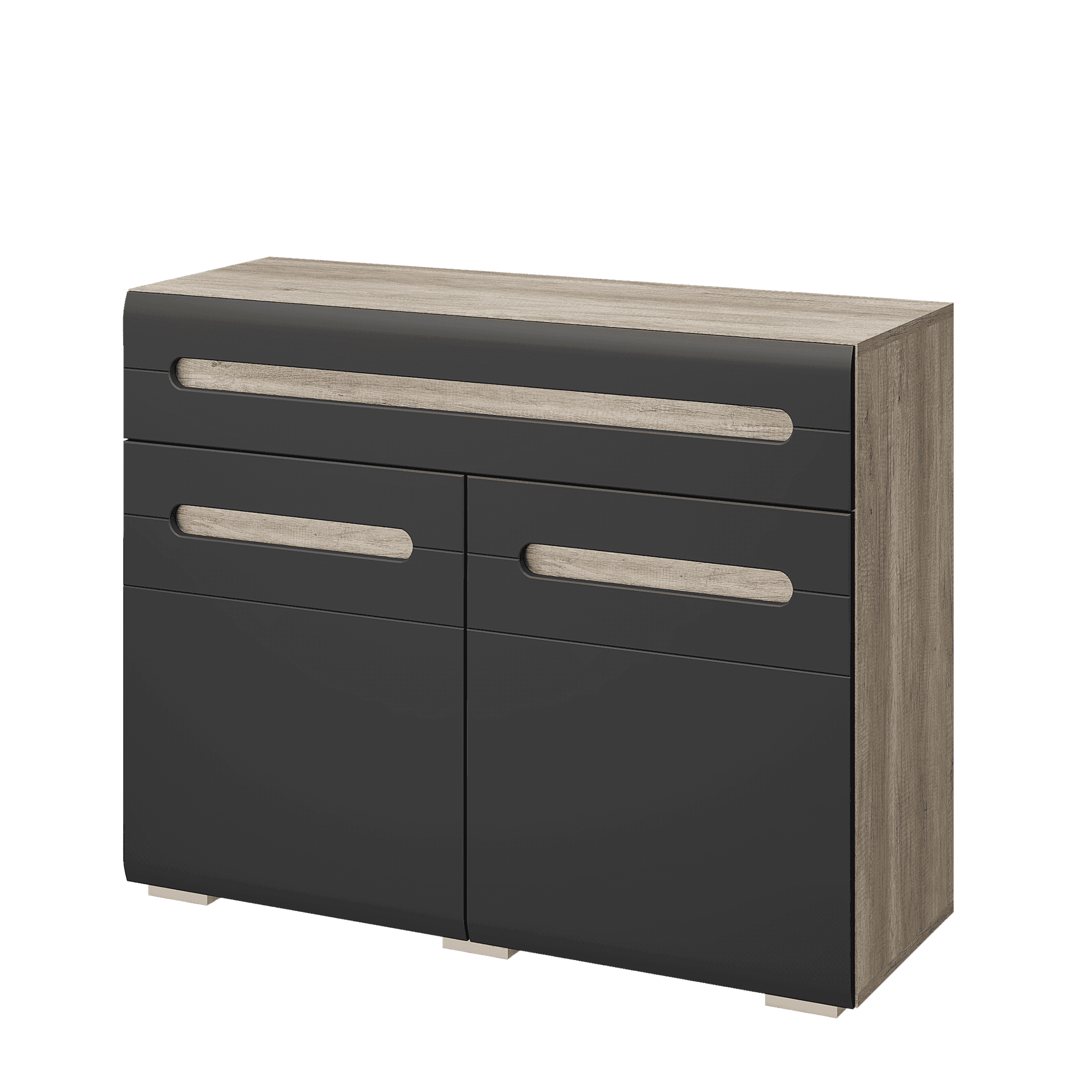 Тумба ТБ-18 (Наоми Графит, модульная)