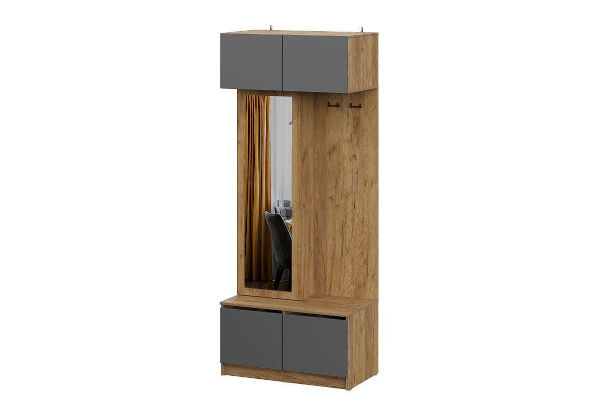 Вешалка с зеркалом (Авиньон, модульная)